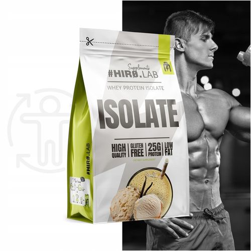 Izolat Białka BIAŁKO 700 g wpi Whey Protein Isolate wanilia ISO Hiro na Arena.pl