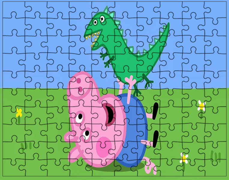 Puzzle Świnka Peppa zdjęcie 1