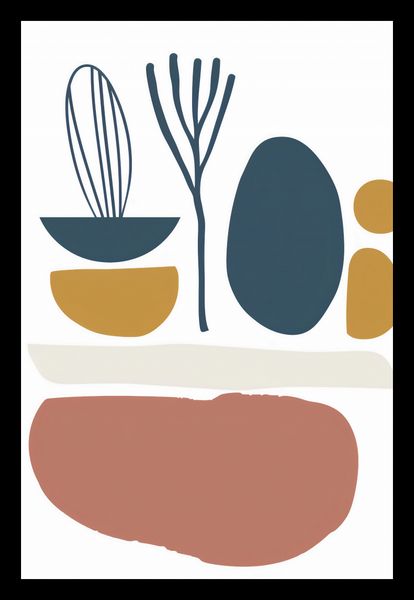 Plakat 40x60cm Stylowa Roślinność zdjęcie 2