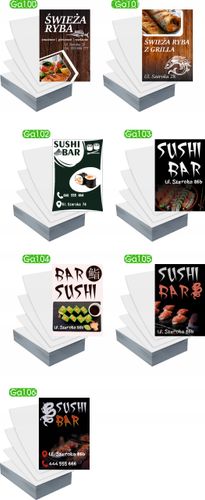 Ulotki A5 5000szt reklamowe firmowe różne wzory JAJA WIEJSKIE SPRZEDAŻ na Arena.pl