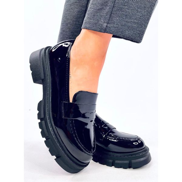 Mokasyny lakierowane Black r.39 zdjęcie 6