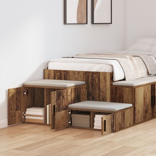 Szafka przechowalnicza  Stare Drewno 103x41x40 cm z drewna inżynieryjnego na Arena.pl