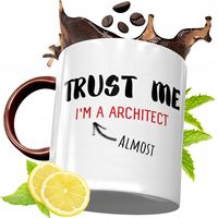 Kubek Bordowy Dla Architekta Na Urodziny Prezent Z Nadrukiem Ze Zdjęciem