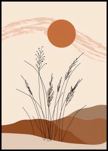 Plakat 67,5x95cm Złote Źdźbła na Arena.pl