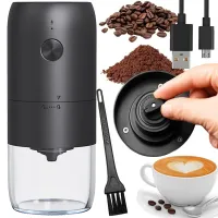 Młynek do mielenia kawy ziaren orzechów ziół mocny elektryczny USB espresso Verk Group model 291549337