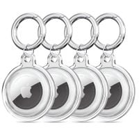 tech-protect icon 4-pack apple airtag clear
