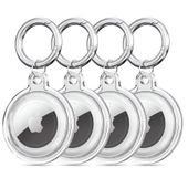 tech-protect icon 4-pack apple airtag clear