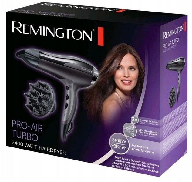 Remington D5220 Suszarka PRO-AIR TURBO Jonizacja zdjęcie 2