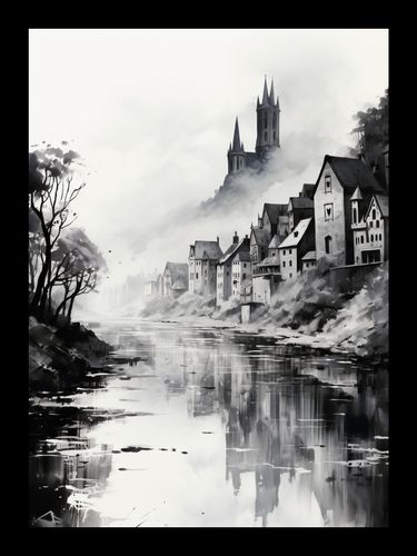 Plakat 13x18cm Mglisty Refleks na Arena.pl