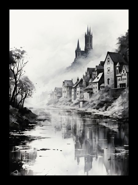 Plakat 13x18cm Mglisty Refleks zdjęcie 2