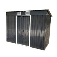 DOMEK METALOWY OGRODOWY WIATA SZOPA BLASZAK NA NARZĘDZIA 131x238x181 DM1002