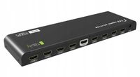 Rozdzielacz Splitter HDMI 2.0 1x8 4K60Hz HDR EDID