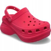 Crocs Damskie Buty Chodaki Platforma Koturn Bae Velvet Clog 42-43