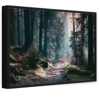 Obraz W Ramie Na Płótnie Do Sypialni Salonu Las 90x60