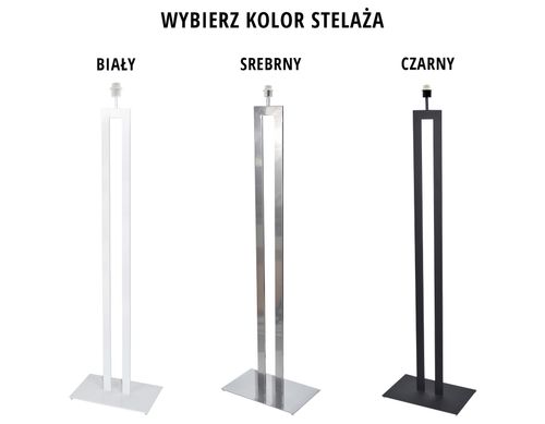 Designerska lampa podłogowa do salonu TORONTO na Arena.pl