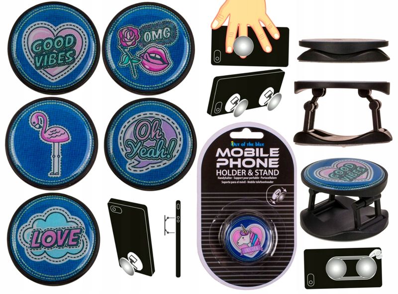 POPSOCKET UCHWYT DO TELEFONU NA PALCE RÓŻNE WZORY zdjęcie 1