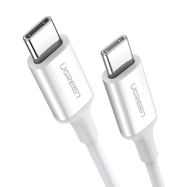 Kabel USB-C do USB-C UGREEN US264, 60W, 2m (biały) zdjęcie 1