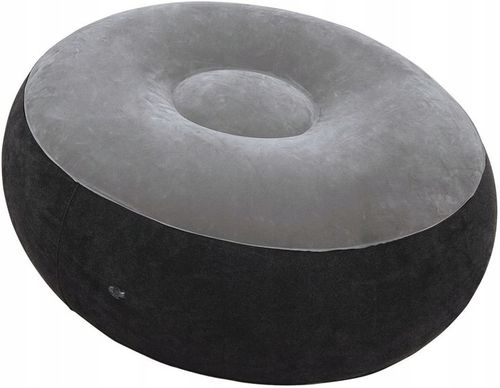 FOTEL DMUCHANY WELUROWY PUFA + PODNÓŻEK INTEX na Arena.pl