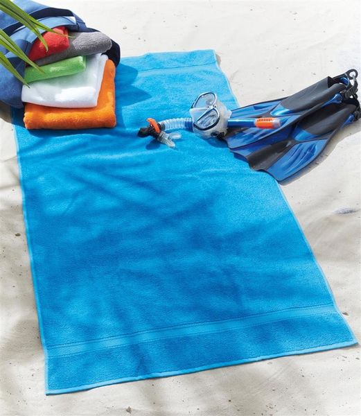 Ręcznik plażowy SUMMER TRIP, niebieski zdjęcie 2