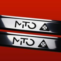 Listwa progowa ALFA ROMEO MITO  MITO S Stal nierdzewna 304 połysk  2szt