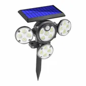 LAMPA SOLARNA 103 LED COB Z CZUJNIKIEM ZMIERZCHU RUCHU ELEWACYJNA OGRODOWA