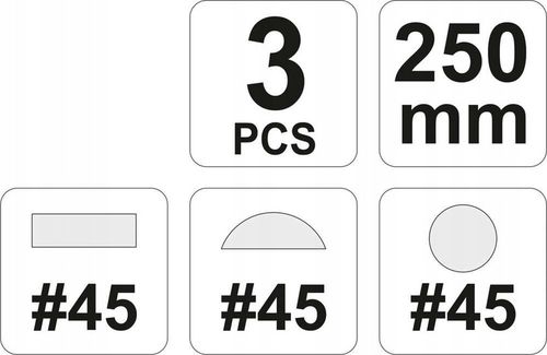 ZESTAW PILNIKÓW DO DREWNA TARNIK ZDZIERAK YATO na Arena.pl