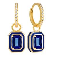 Kolczyki Ze Stali Szlachetnej Platerowane Złotem Kst3283