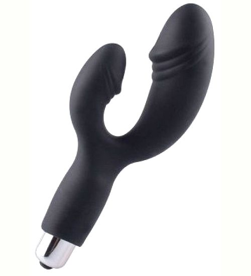 Czarny wibrator G-factor zdjęcie 1