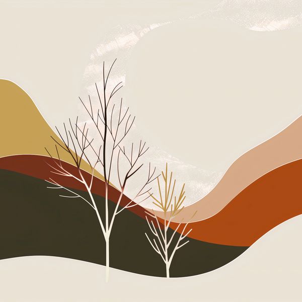 Plakat 40x40cm Pustynia Widzi zdjęcie 1