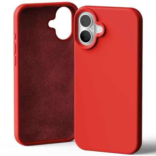 mercury silicone iphone 16 plus6,7 czerwony/red zdjęcie 3