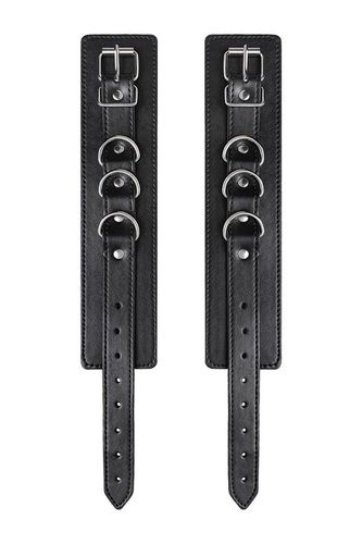 Anonymo Handcuffs, Pu Leather, Black, 26.5 Cm na Arena.pl