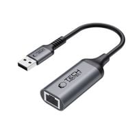 tech-protect ultraboost adapter usb 3.0 to ethernet rj45 1000mbps black