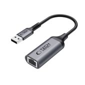tech-protect ultraboost adapter usb 3.0 to ethernet rj45 1000mbps black