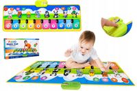 MATA EDUKACYJNA MUZYCZNA INTERAKTYWNA PIANINKO Z NAGRYWANIEM PRZENOŚNA