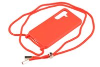 Etui ze sznurkiem RCK do Samsung Galaxy S25 czerwony