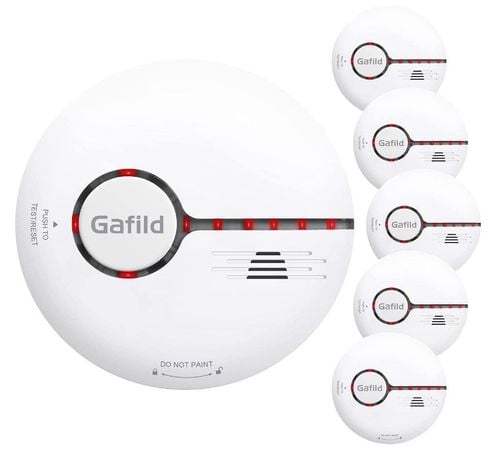 Gafild Zestaw 5 czujek dymu, czujki pożarowe na Arena.pl