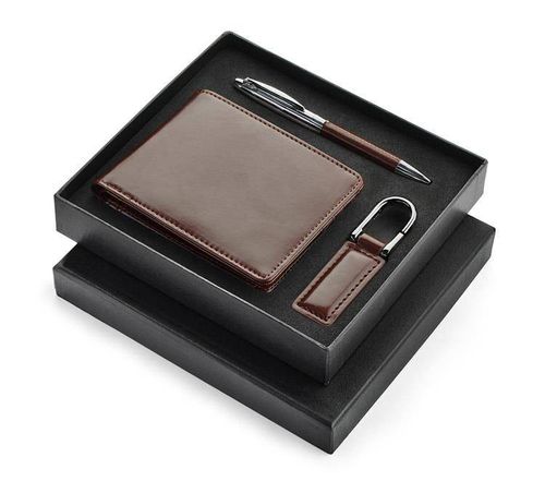 Zestaw upominkowy KEMER MARCUS Brązowy na Arena.pl