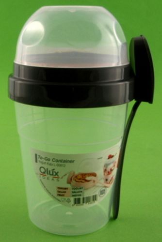 KUBEK NA MUSLI JOGURT SAŁATKĘ Z ŁYŻECZKĄ 600 ML POJEMNIK na Arena.pl