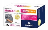 MAMADHA PREMIUM + Dla mam i kobiet w ciąży 60 kaps