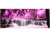 100X40CM ZEGAR WODOSPAD OBRAZ