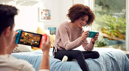 Turkusowa Konsola NINTENDO Switch Lite na Arena.pl