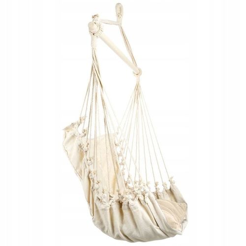 Hamak brazylijski beżowy z poduszką na Arena.pl