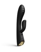wibrator króliczek dorcel flexi rabbit elastyczny czarny 21 cm