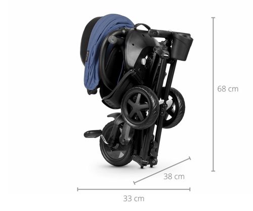 MILLY MALLY 4534 Qplay Rowerek trójkołowy Nova Niello blue na Arena.pl