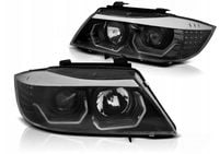 LAMPY Reflektory DO BMW E90/E91 OD 2005 DO 2008 Ringi 3D DIODOWE KIERUNKI