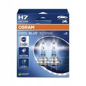 H7 OSRAM ZARÓWKI 5000K COOL BLUE INTENSE LED EXTRA WHITE duo 2szt