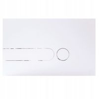 Przycisk spłukujący do stelaża podtynkowego KOŁO SLIM SLIM 2 biały I-PLATE