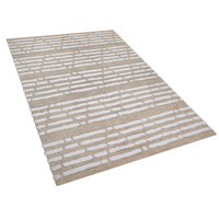 Dywan bawełniany 120 x 180 cm beżowy AHIRLI