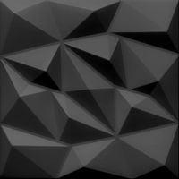 Piankowe Kasetony Sufitowe 3D Brylant Czarny