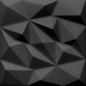 Piankowe Kasetony Sufitowe 3D Brylant Czarny